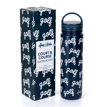 Ame & Lulu Court & Course Water Bottle