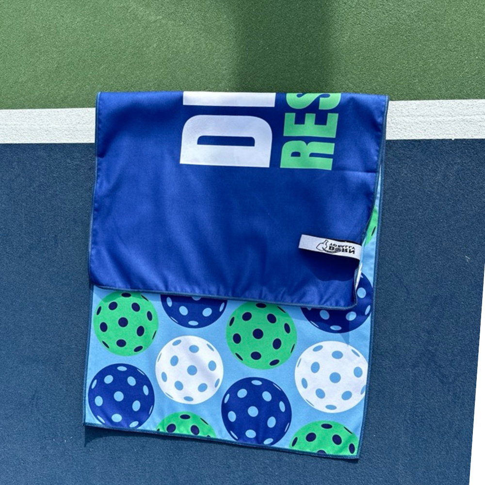 Dink Responsibly Double-Sided Microfiber Athletic Towel