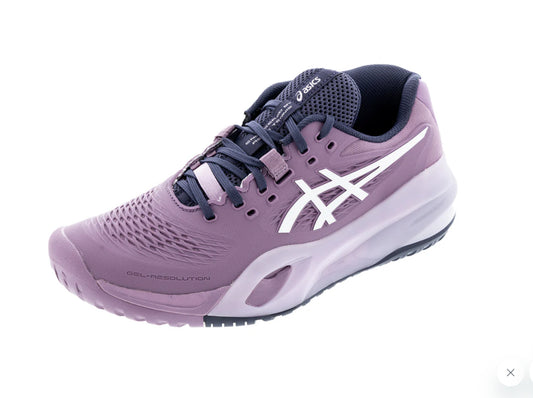 Asics Womens Gel Resolution X Tennis Shoes Ube/White