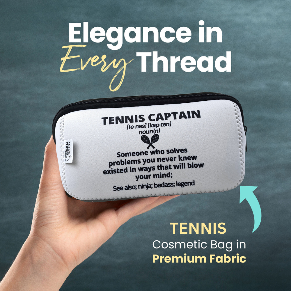 Tennis Captain Cosmetic Bag