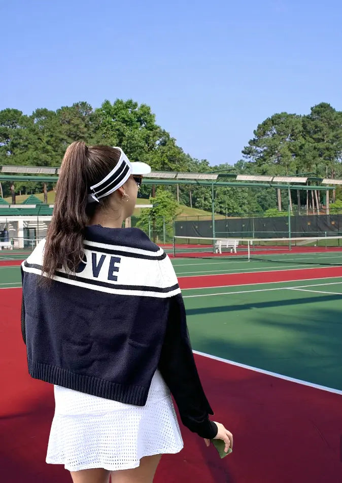 Runway Athletics Tennis LOVE Sweater