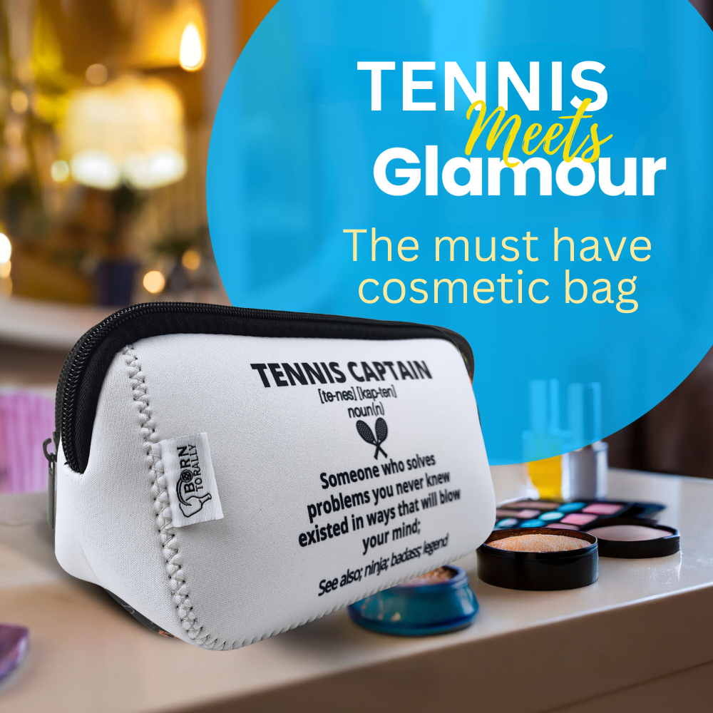 Tennis Captain Cosmetic Bag