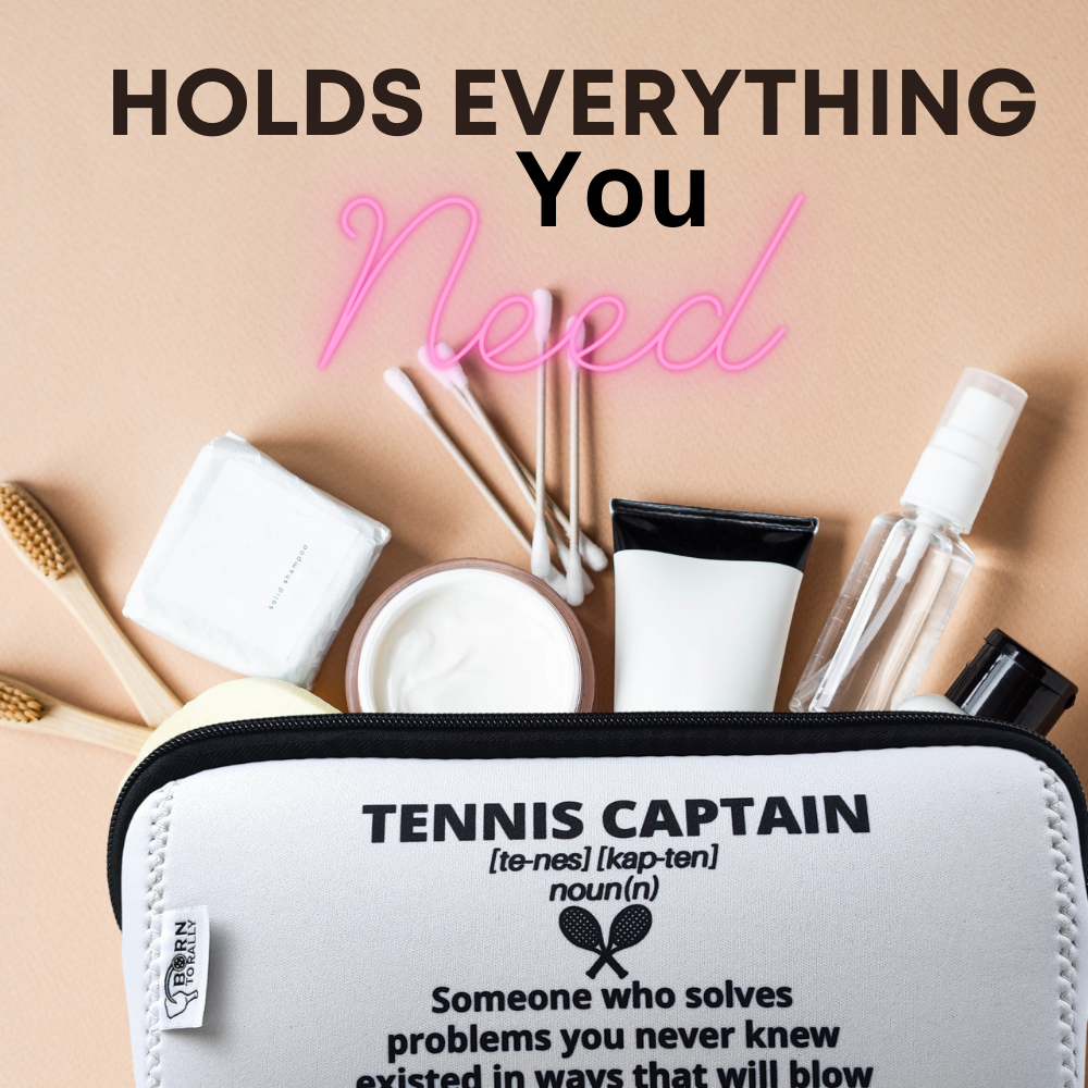 Tennis Captain Cosmetic Bag