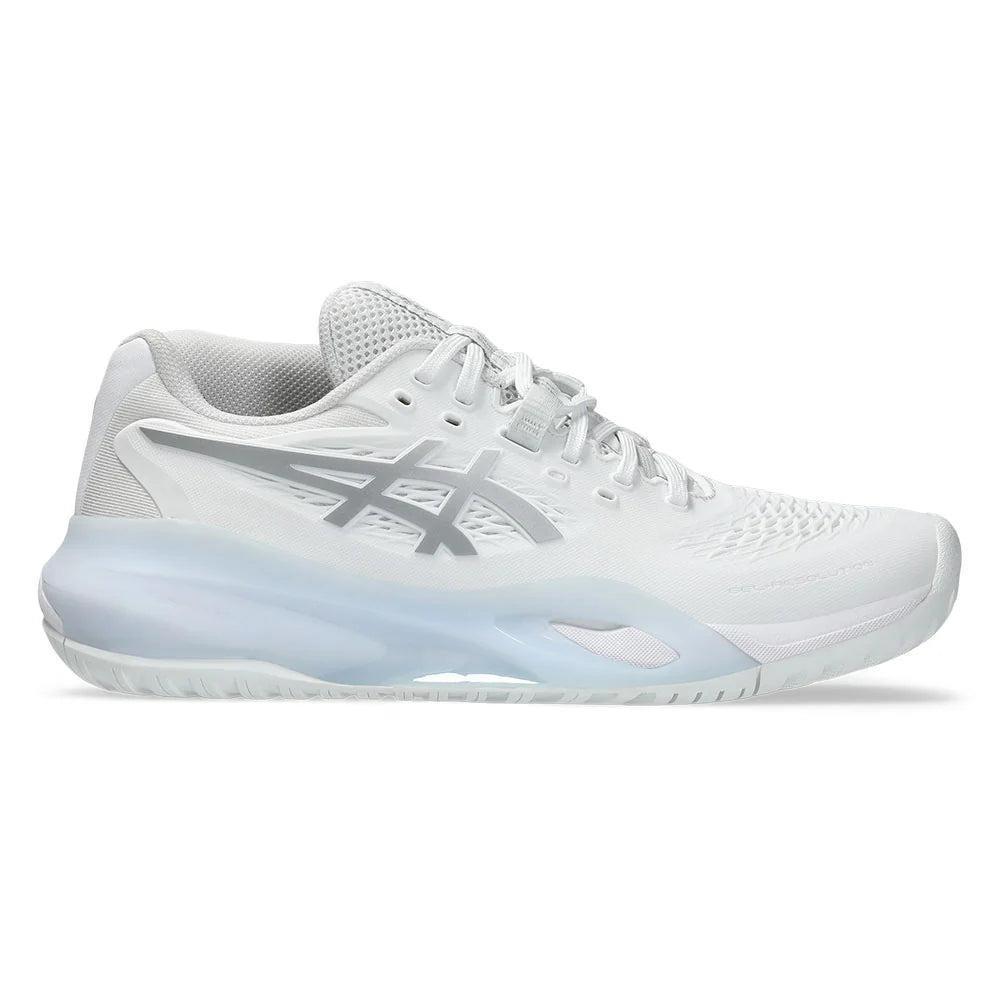 Asics Womens Gel Resolution 9 white/Silver