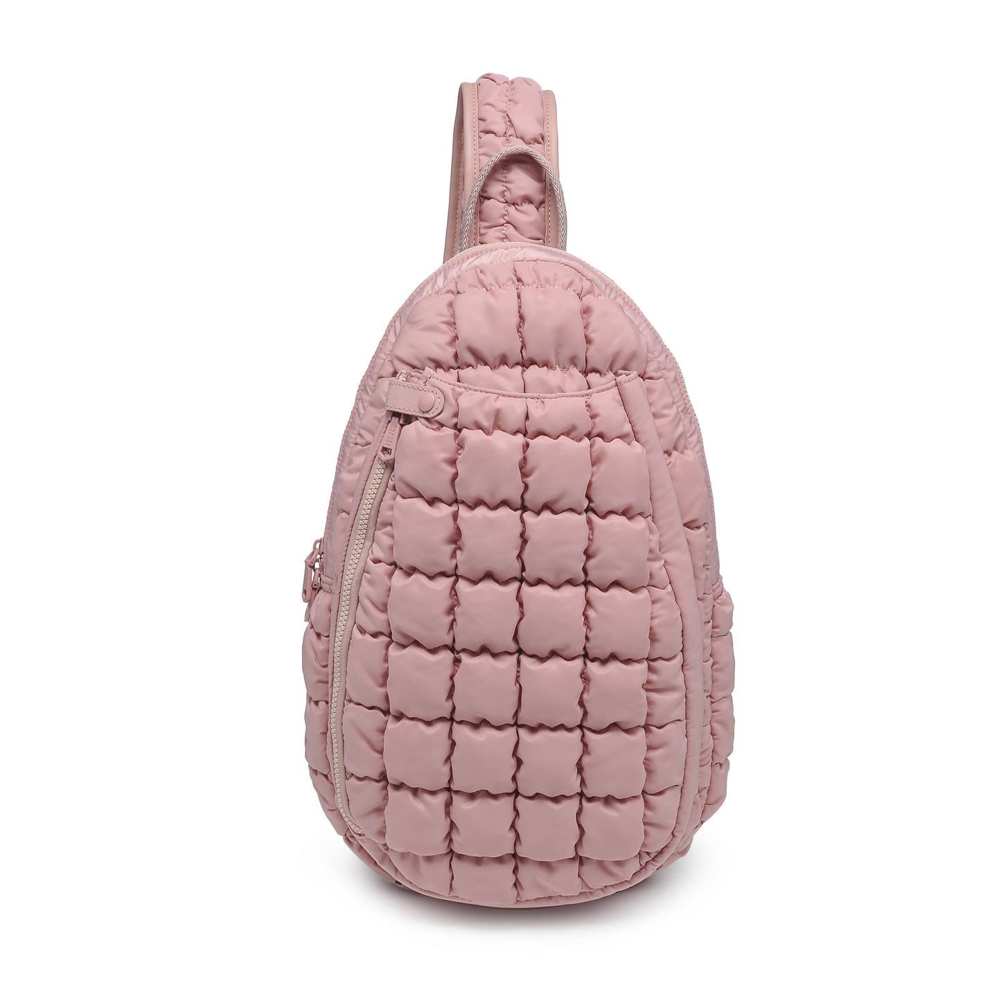 Match Point - Quilted Puffer Pickleball-Paddle Tennis Sling: Hot Pink