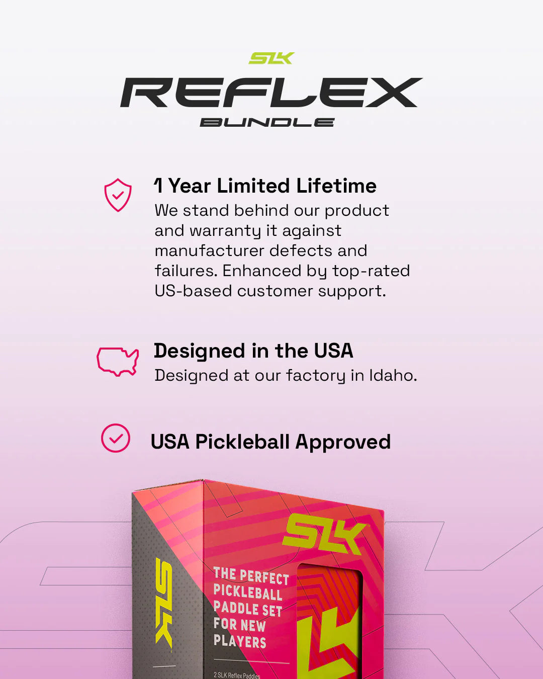 Selkirk SLK Reflex Pickleball Bundle