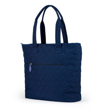 Ame & Lulu Navy Tennis Balls Tennis Court Carryall