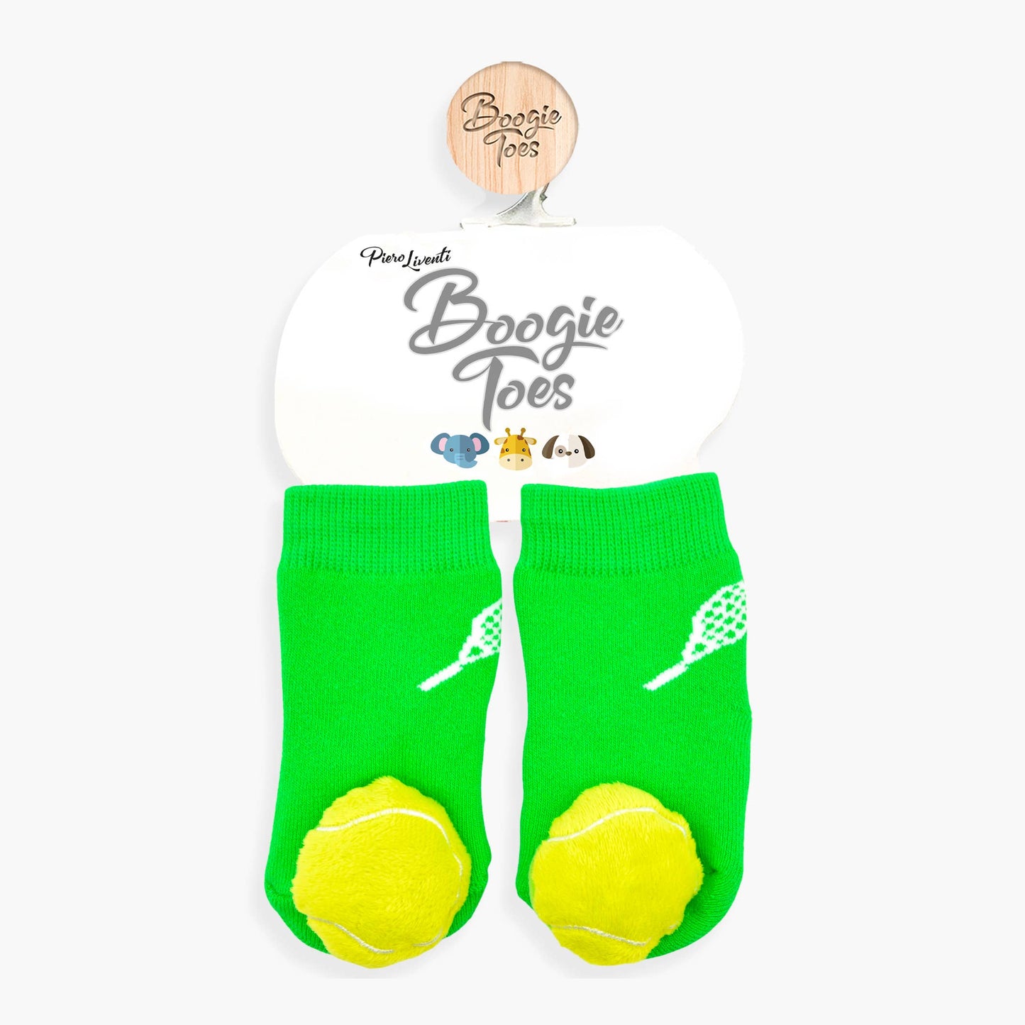 Tennis Boogie Toes Rattle Socks: 0-1Y