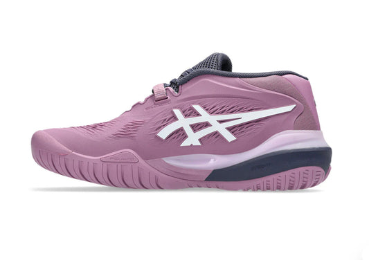 Asics Womens Gel Resolution X Tennis Shoes Ube/White