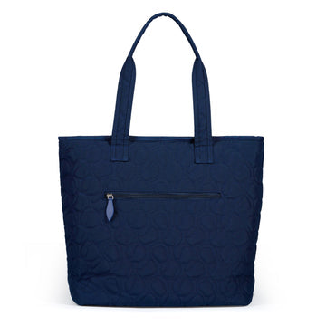 Ame & Lulu Navy Tennis Balls Tennis Court Carryall