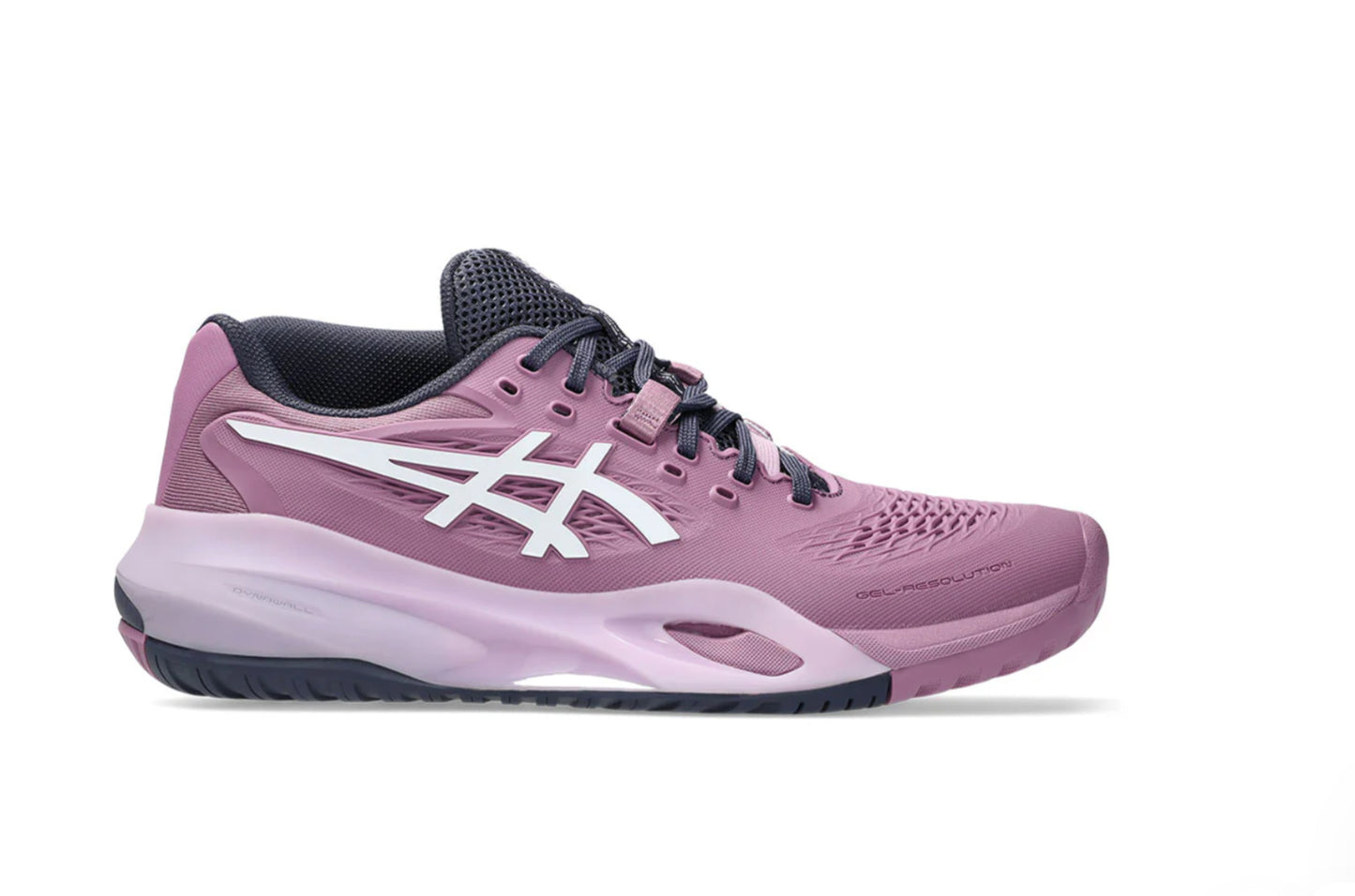 Asics Womens Gel Resolution X Tennis Shoes Ube/White