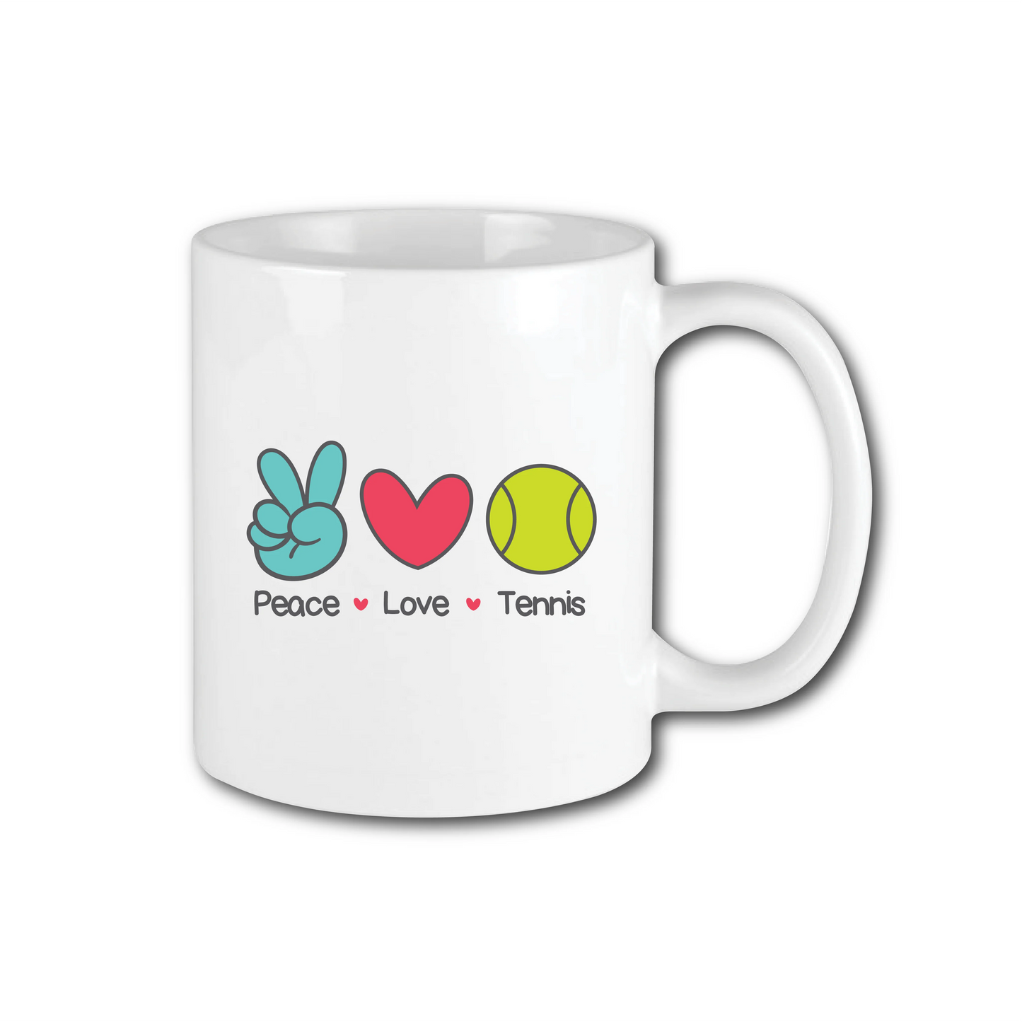 Racquet inc Tennis and Pickleball mugs