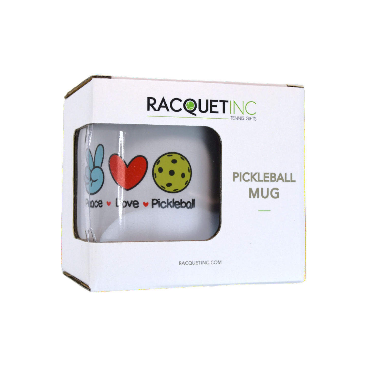 Racquet inc Tennis and Pickleball mugs