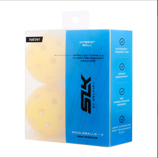 SLK Hybrid+ Pickleball - 4 Pack