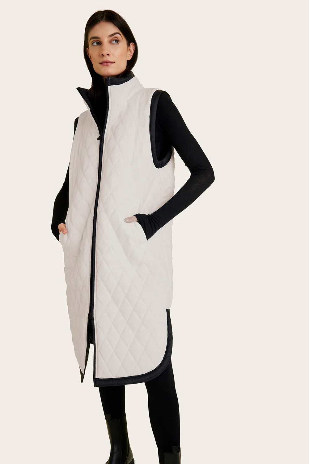 Alala reversable puffer vest