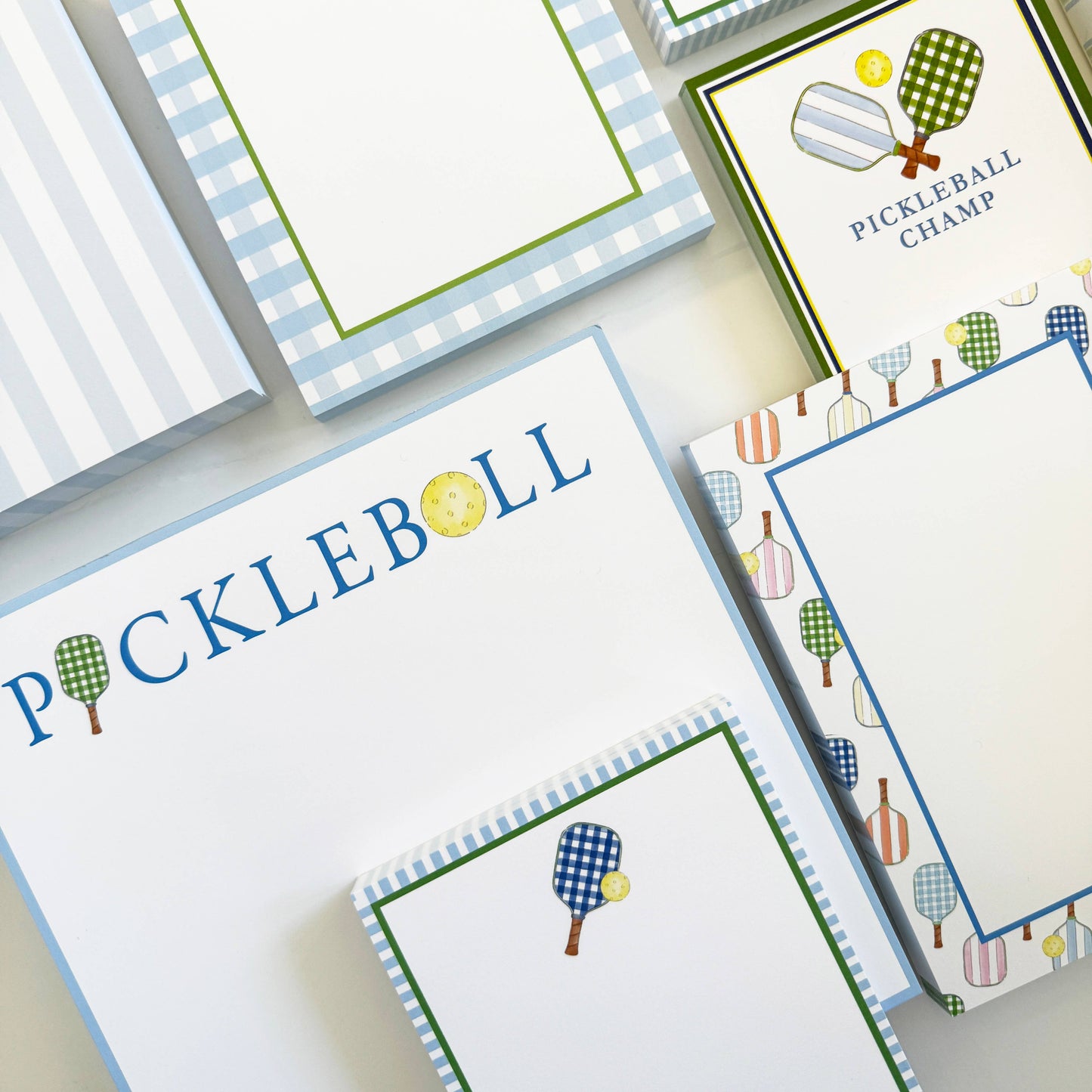 4.25 x 5.5 Preppy Pickleball Notepad