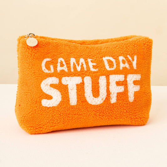 Teddy Pouch-Gameday Stuff Orange