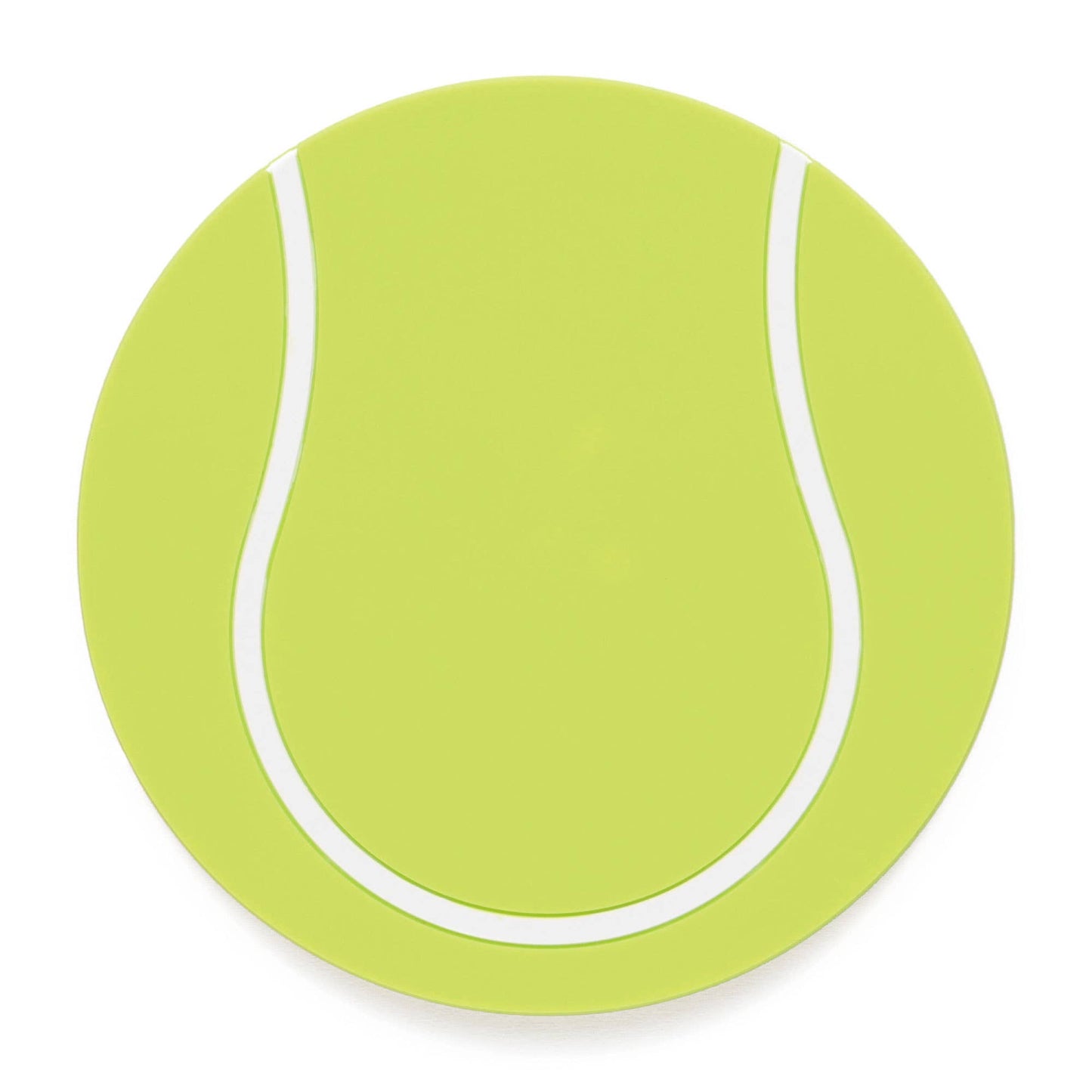 Tennis Ball Silicone Coaster - Set of 4