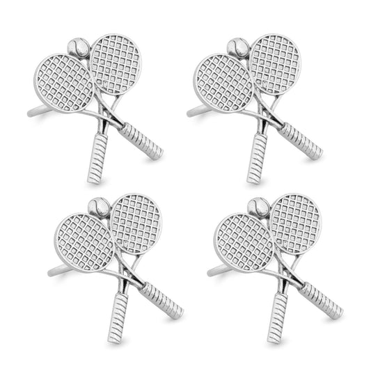 Tennis Napkin Ring - Set of 4