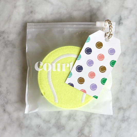 Courtgirl-On Point (Felt Embroidered Coaster)l