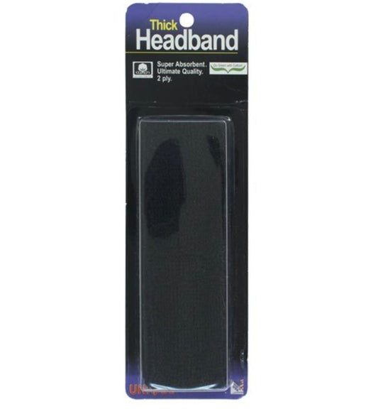 Tourna- thick headband black