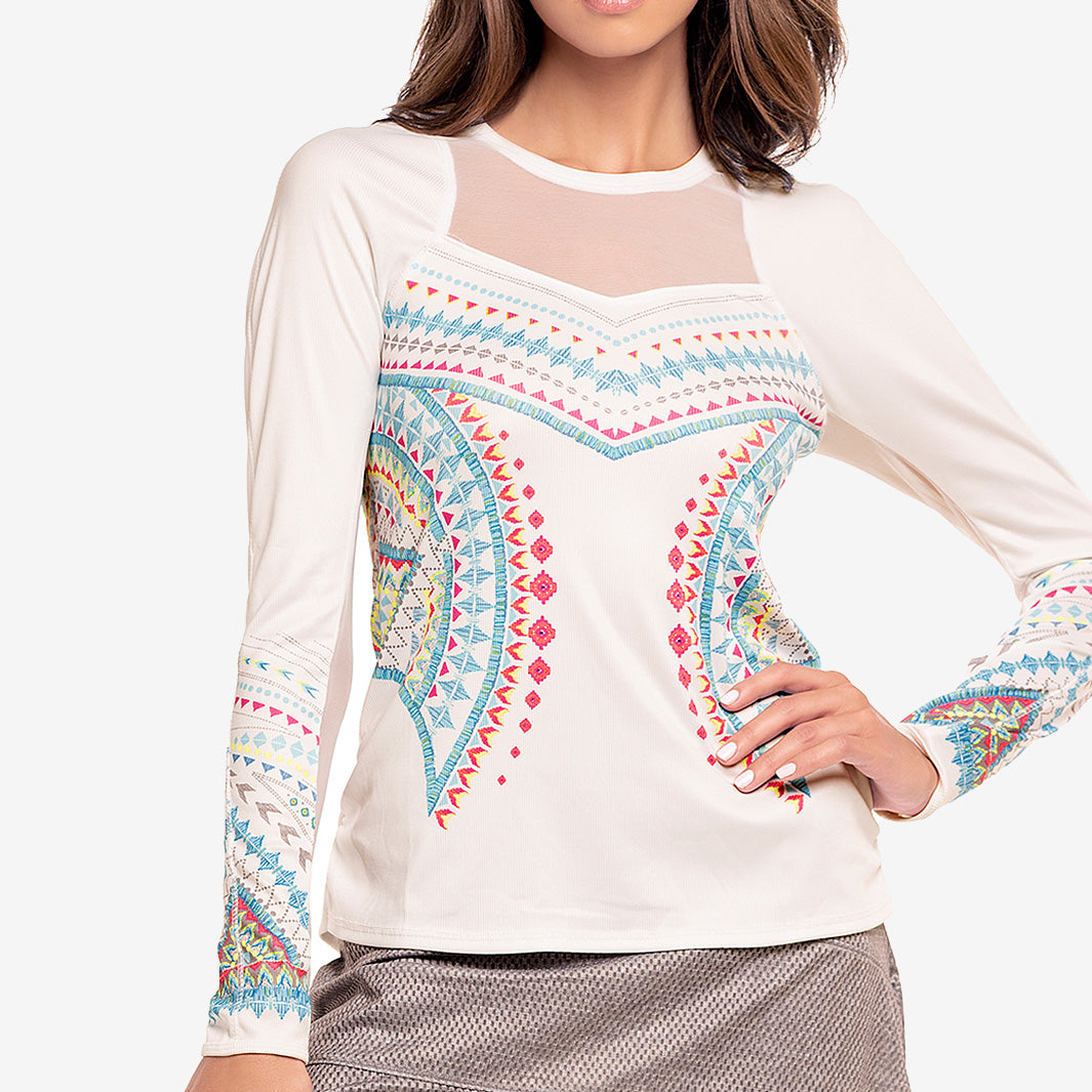 Lucky in Love- Desert Vibes long sleeve top