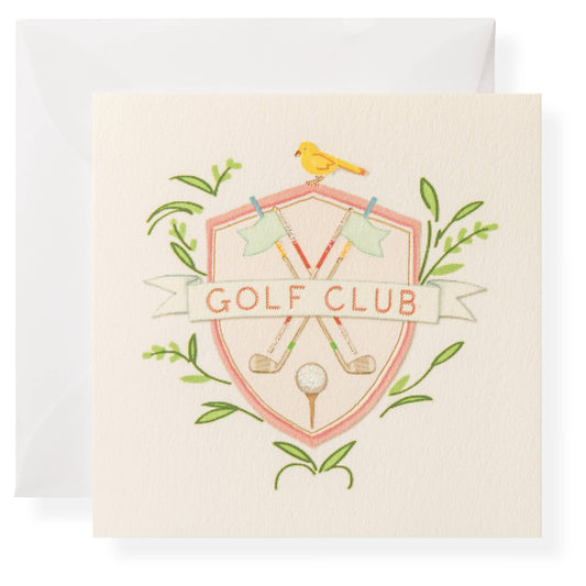 Golf Individual 3” X 3” Gift Card Enclosure