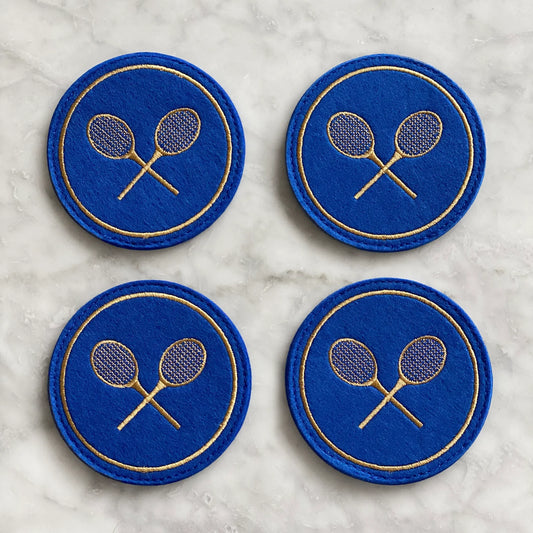 Great Serve (Felt Embroidered Coasters)