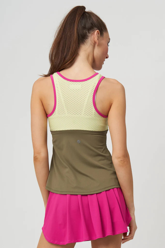 LIJA Knit Pindot Quest Tank