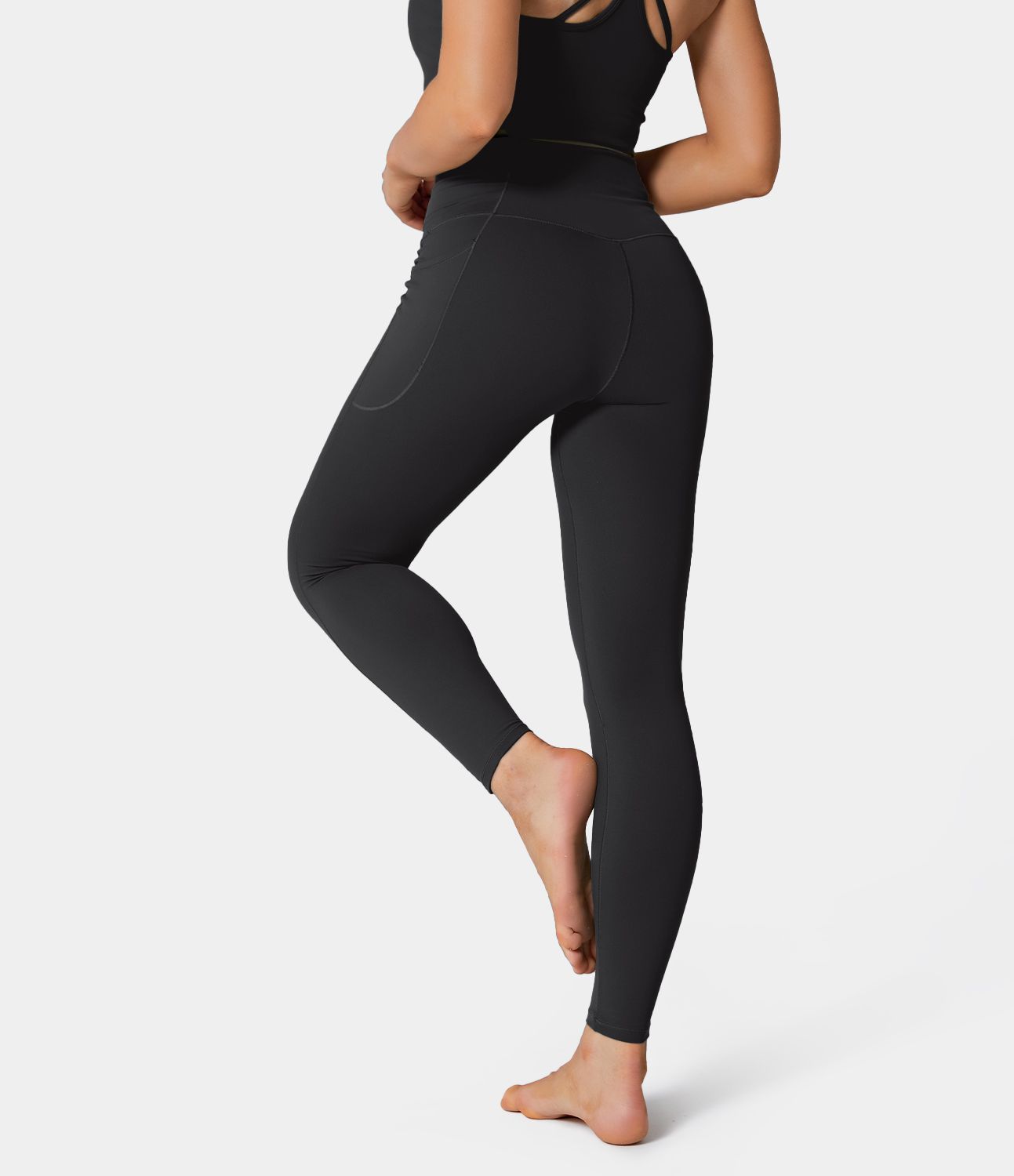 Women's Cloudful™ Fabric 3.0 High Waisted Crossover Color Block Yoga  Leggings - Halara